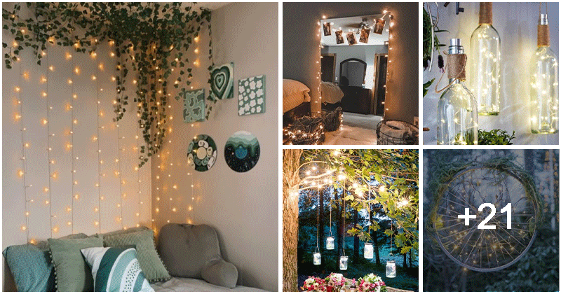 26 DIY fairy lights to decorate your home and garden