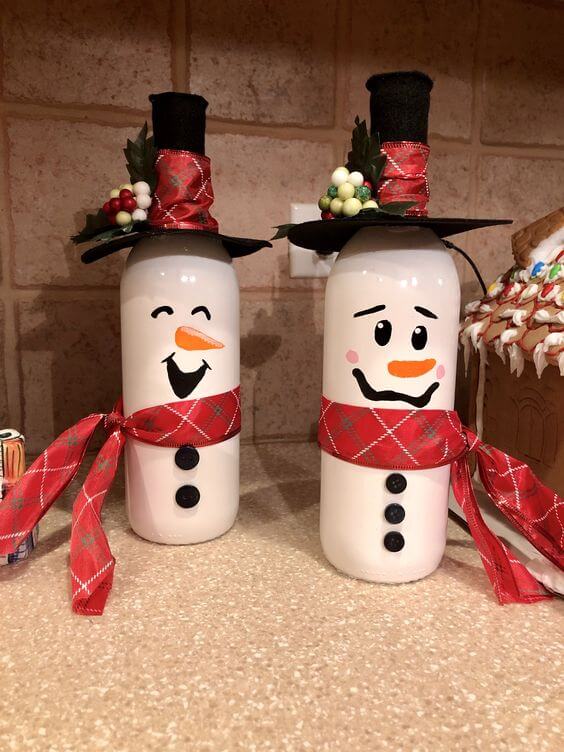 20 easy DIY snowman craft ideas for your holiday - 163