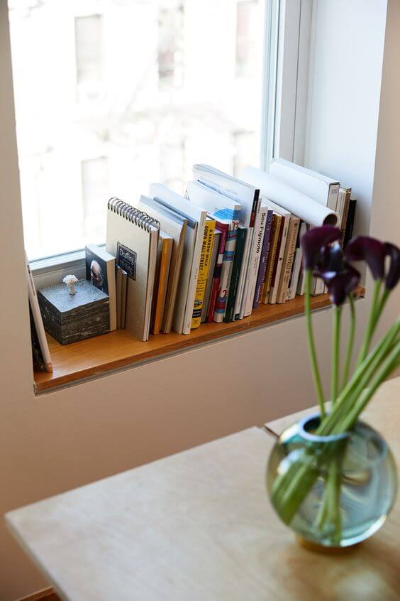 25 simple and easy ideas for decorating the windowsill - 197
