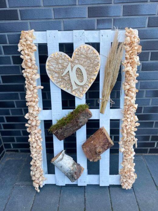 30 DIY pallet art projects to decorate your home - 207