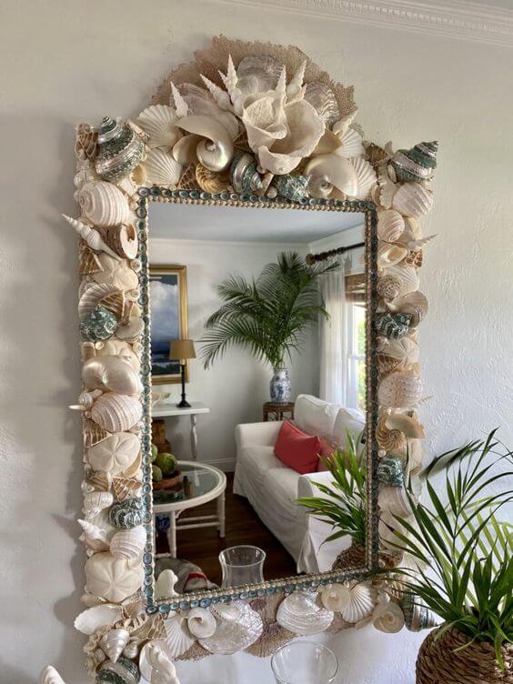22 DIY mirror frame ideas that you can easily make at home - 153