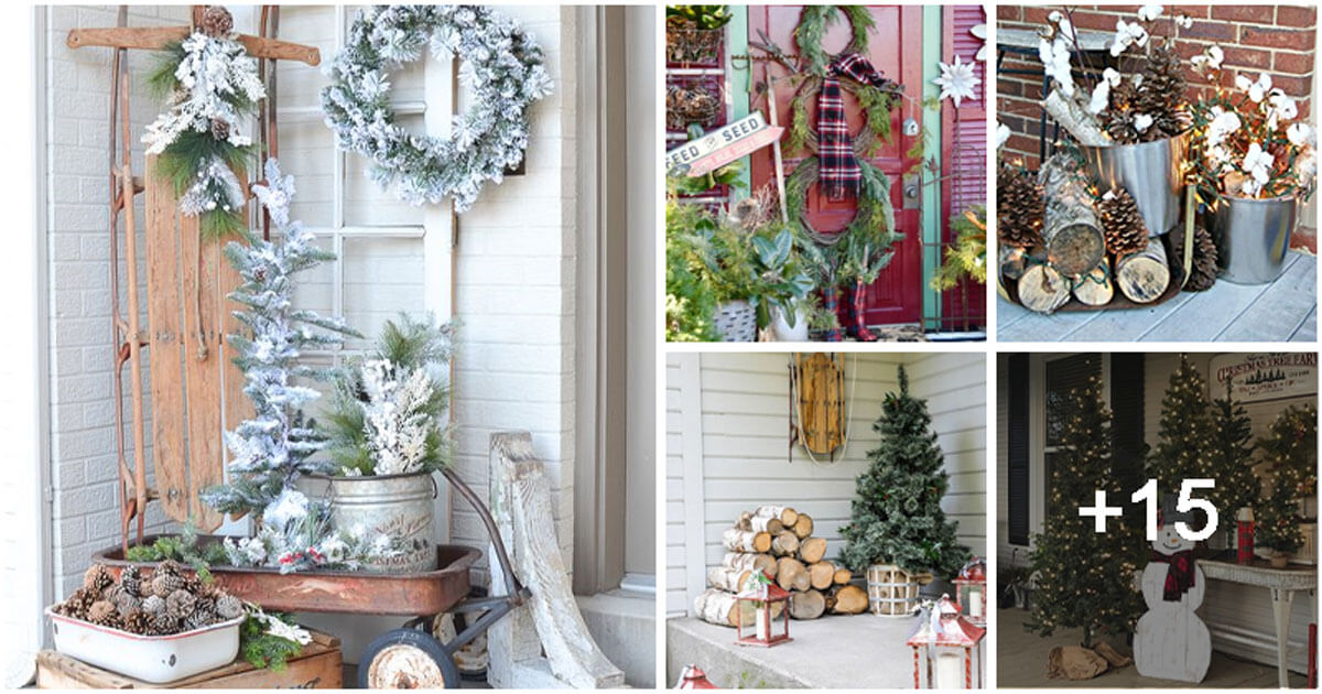 20 fabulous winter porch decorating ideas