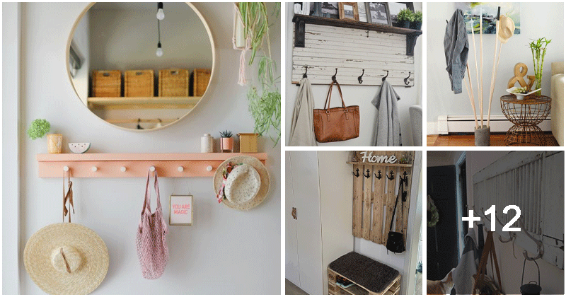17 Stylish Entryway Wardrobe Ideas You Can Make In Less Than 1 Hour