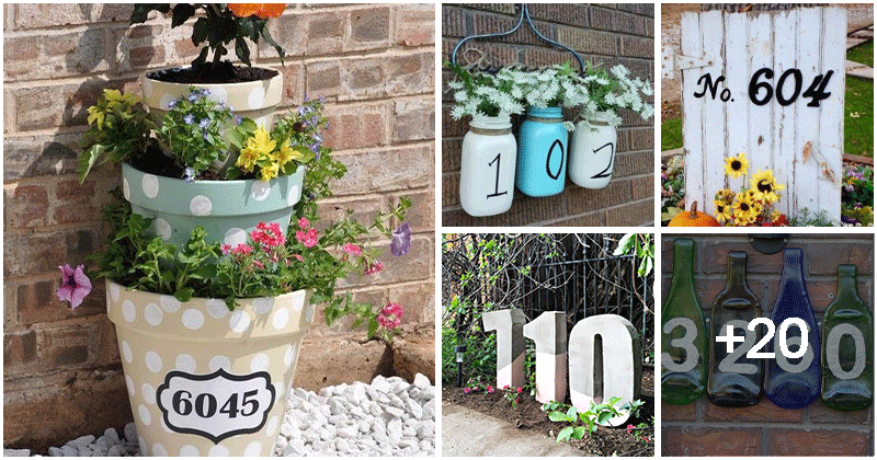 25 creative ideas for house numbers