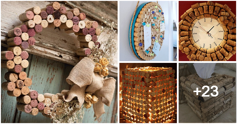 28 DIY creative and useful wine cork ideas to decorate your home