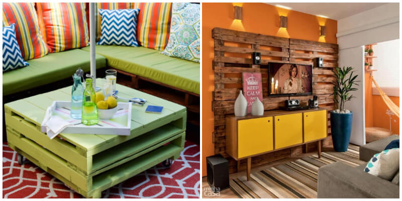 28 creative ideas for DIY pallet furniture