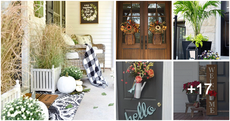 22 brilliant ideas to freshen up your front door