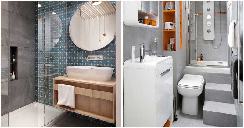 23 design ideas for small bathrooms