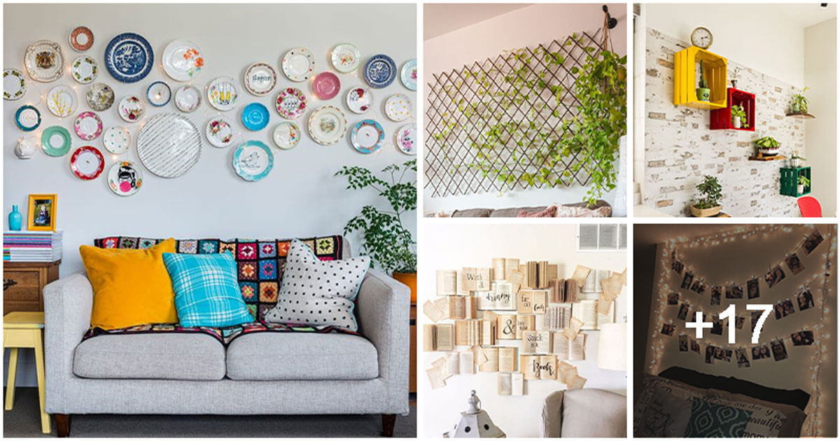 22 easy ways to add life to your wall