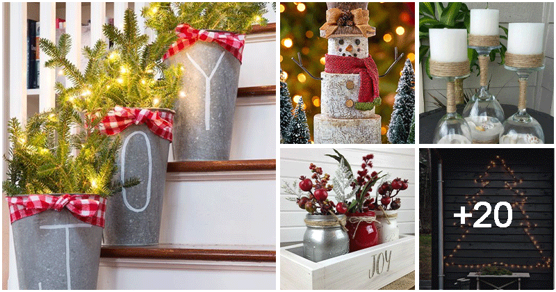 25 simple holiday decorating ideas