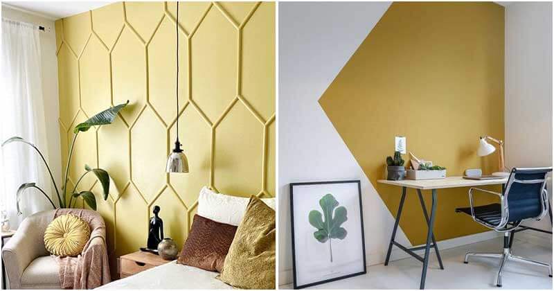 23 wall ideas with bold yellow accents to brighten up your house