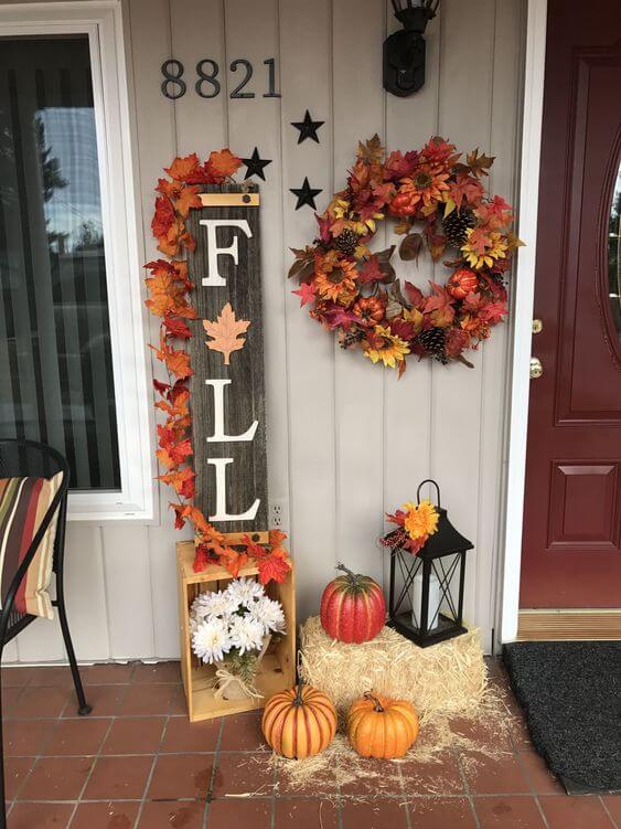 30 beautiful porch decorations for fall - 207