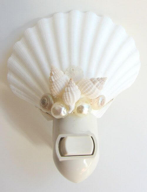 31 DIY ideas for home decoration with sea shells - 253