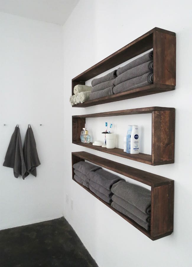 24 clever bathroom shelf ideas to save your space - 81