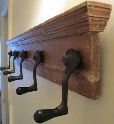 Unusual wall hook ideas to make yourself - 113