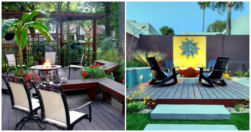 25 shimmering patio and garden ideas