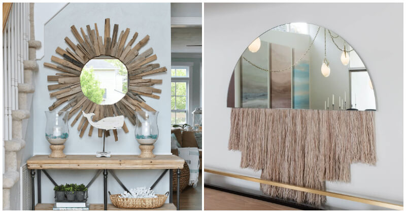 Fascinating entrances with mirror ideas to make your home special