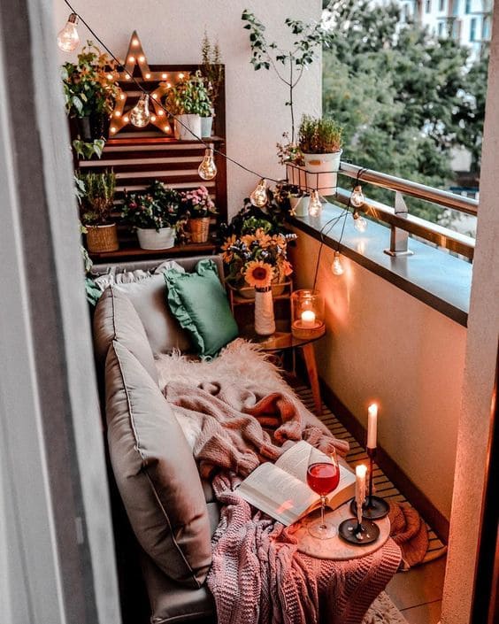 30 beautiful decoration ideas for small balconies - 103