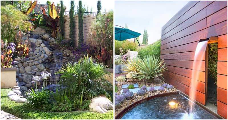 14 unusual backyard pond, pool and fountain ideas