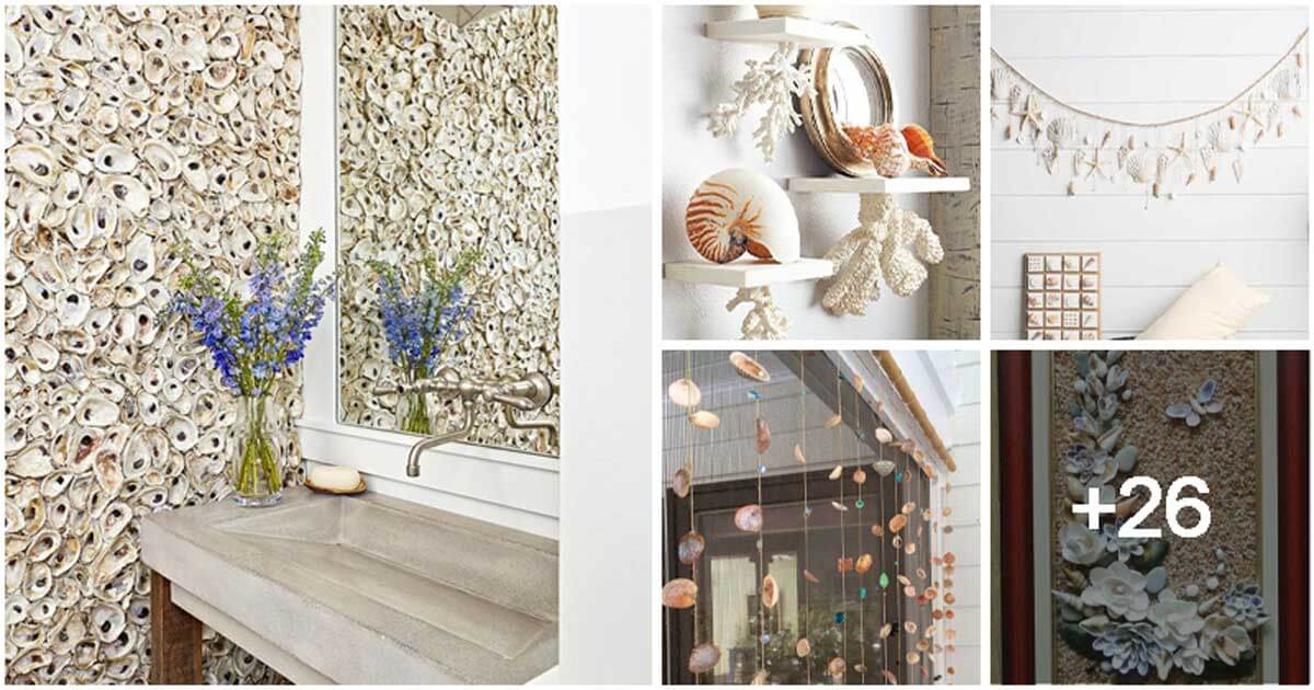 31 DIY home decorating ideas with seashells