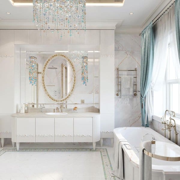 Bathroom curtain ideas-elegant picture-16