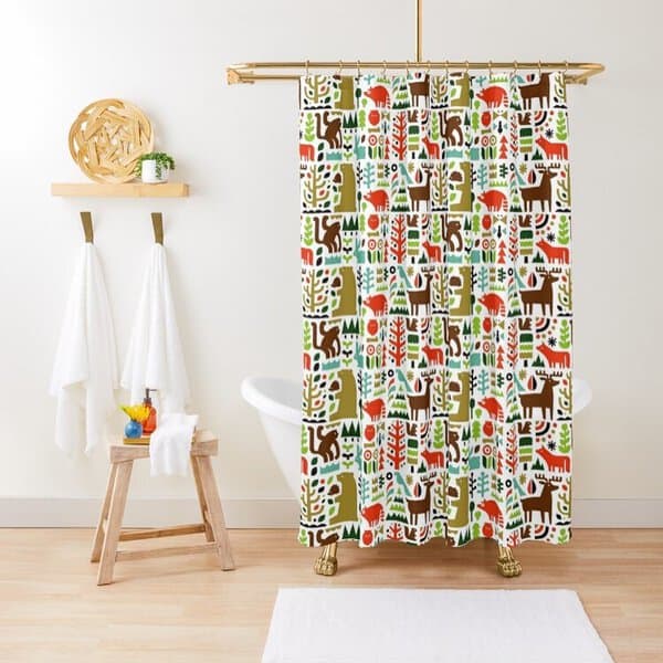 Bathroom Curtain Ideas Elegant Image 21st