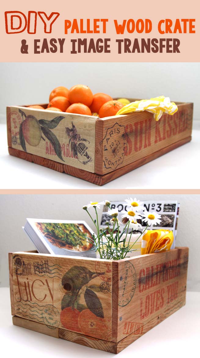 Table DIY wooden crate projects #diywoodcrateprojects #diywoodcrateideas #decorhomeideas