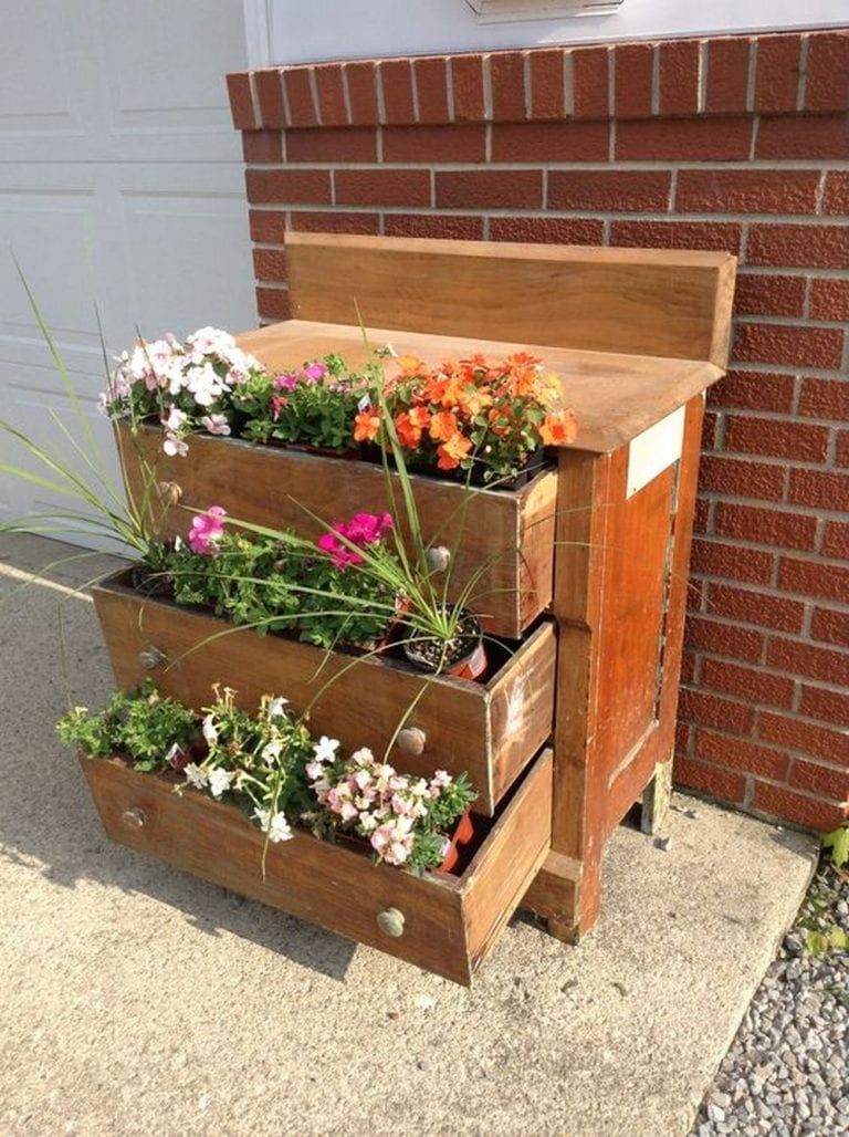 Creative Ways to Repurpose a Chest of Drawers into a Garden Planter