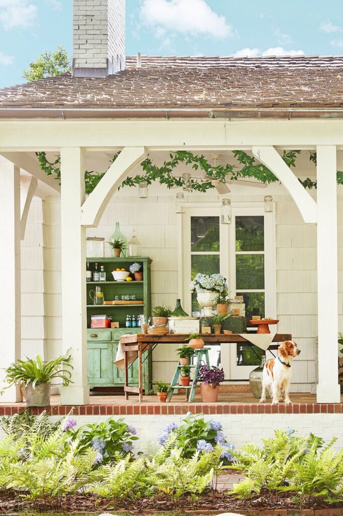 back porch ideas covered