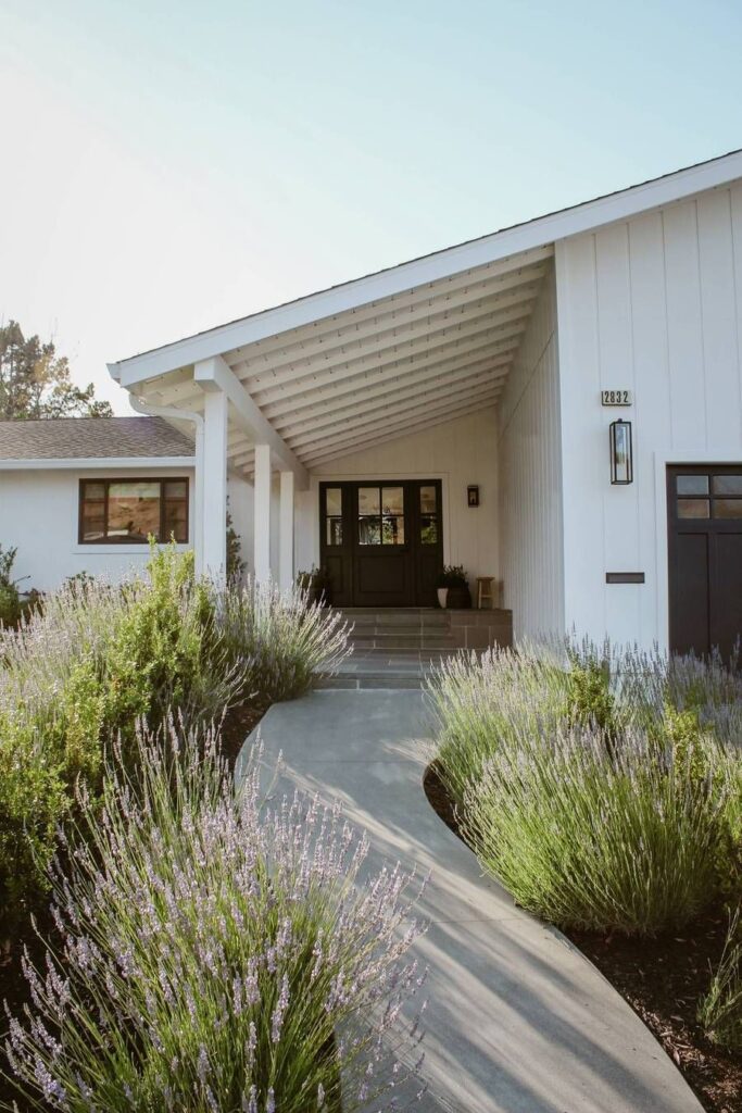 front yard walkway