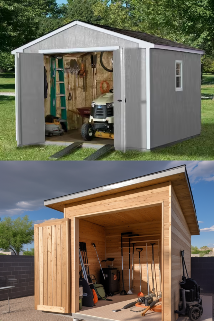 rubbermaid sheds