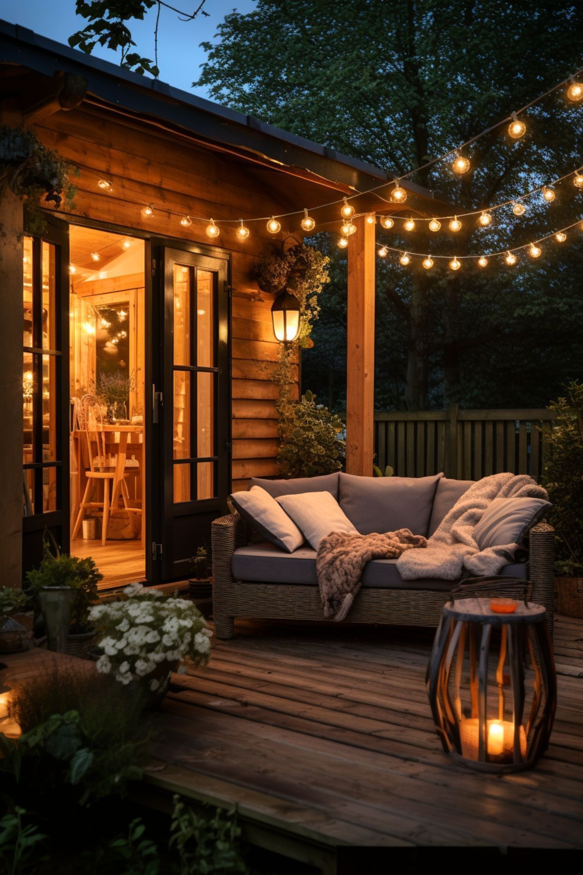 garden log cabins