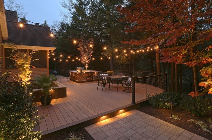 Enhance Your Outdoor Space with Stunning Deck Lights