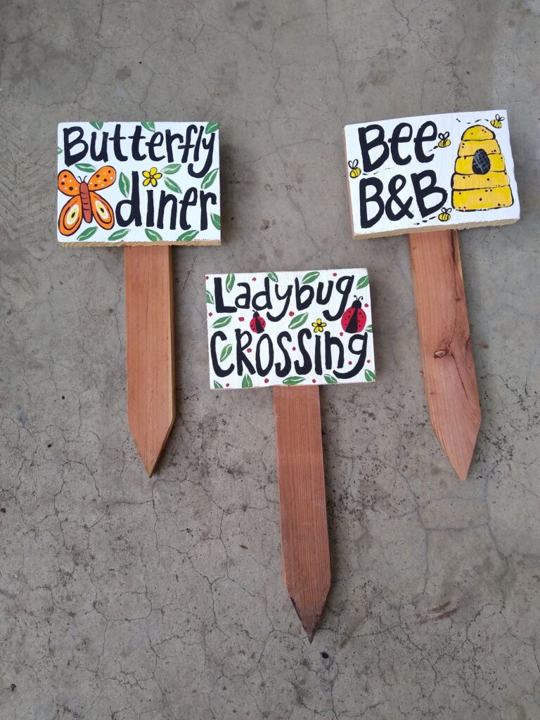 garden signs