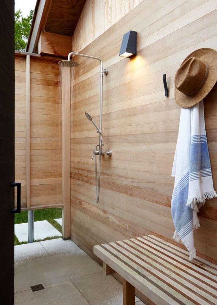 outdoor shower ideas