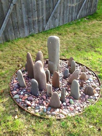 garden design using stones