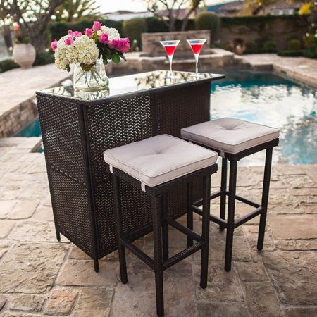 Enhance Your Outdoor Space with Stylish Bar Sets