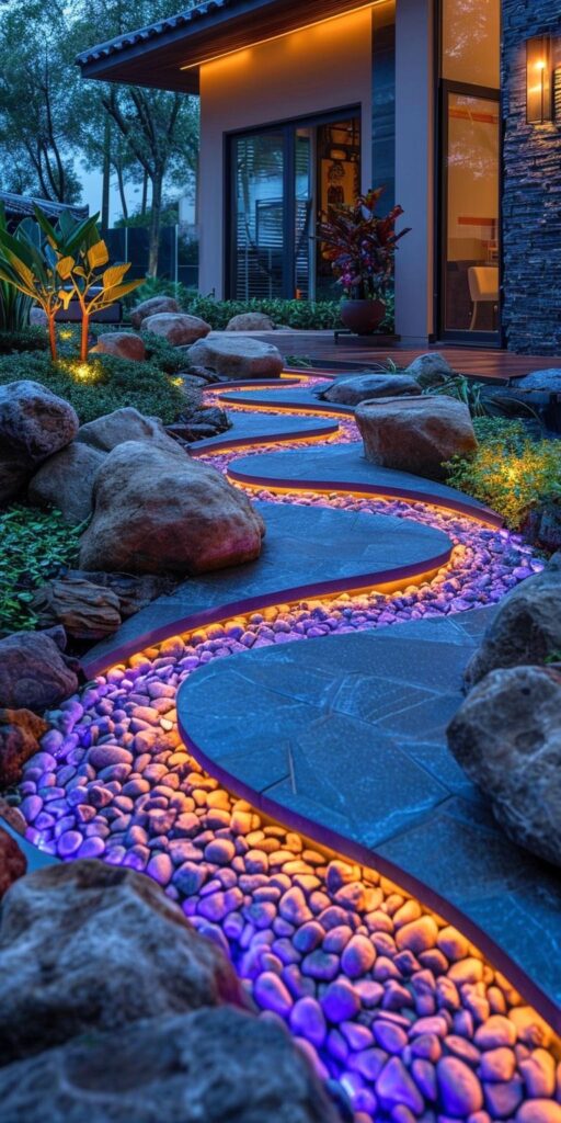 front yard walkway