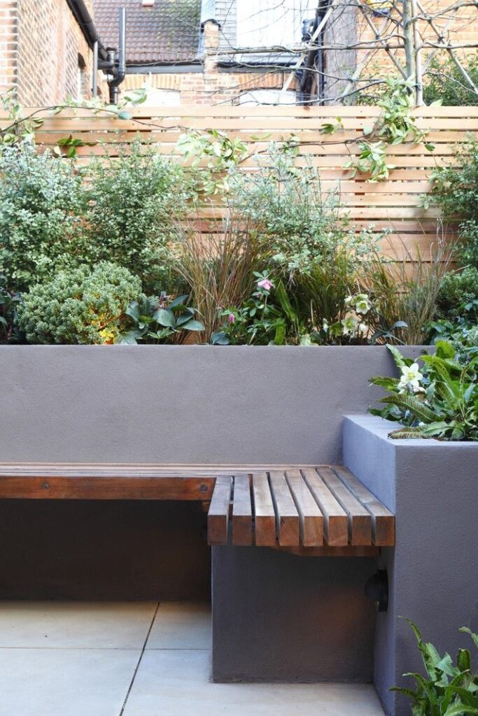 garden planter seat