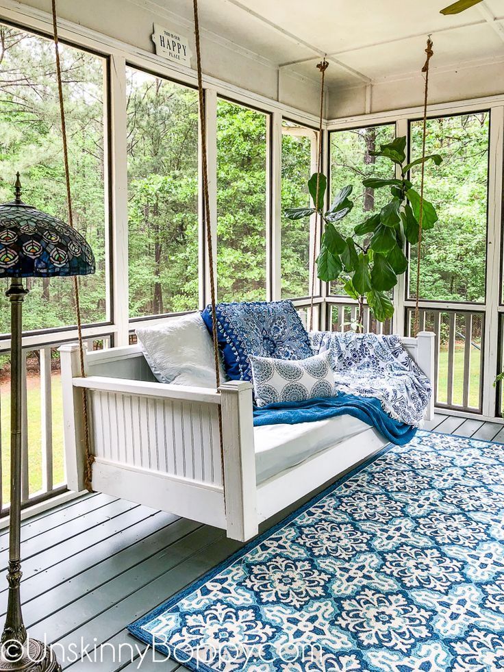 screened in porch ideas on a budget