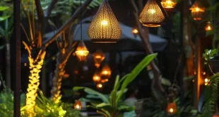 patio ideas lights