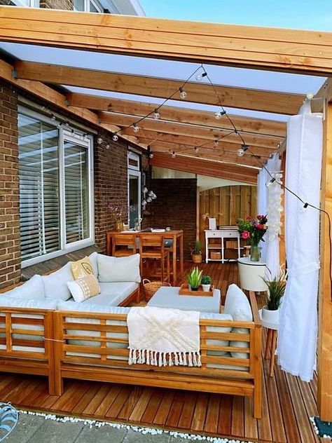 Charming and Cozy Covered Patio Design Concepts