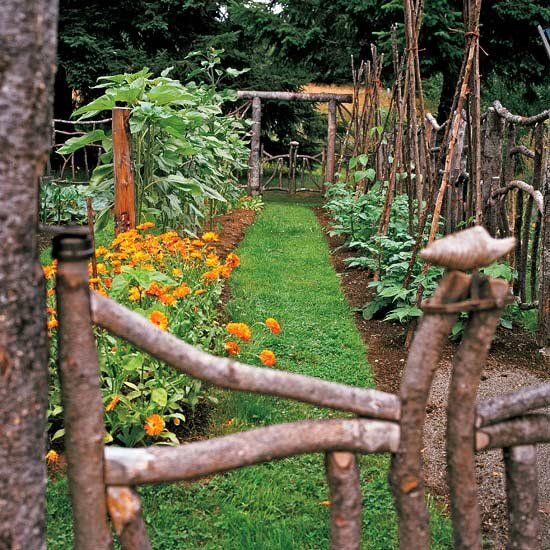 Charming and Timeless: The Beauty of Rustic Garden Fences
