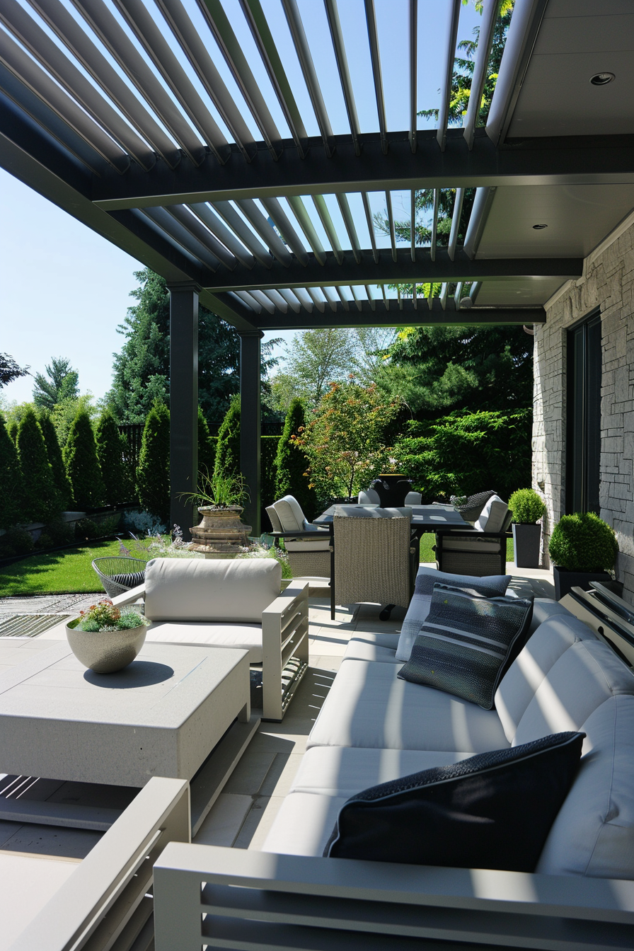 Compact Outdoor Living: Creative Covered Patio Inspirations