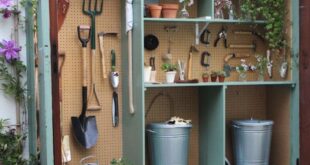 small garden tool storage