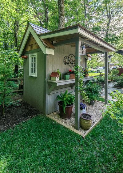Compact Storage Solution: The Charm of a Tiny Shed