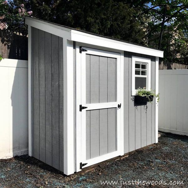 Compact outdoor storage solution: The beauty of a tiny shed