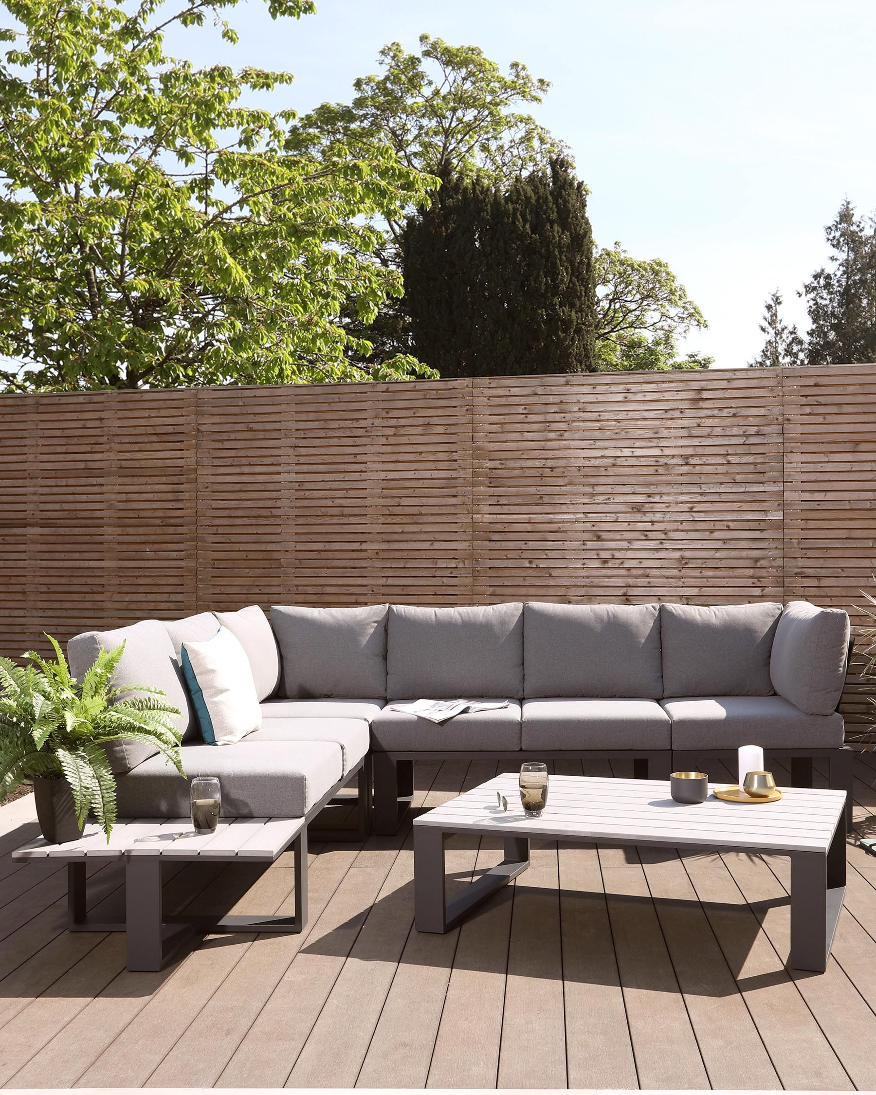 Contemporary Outdoor Furnishings for Stylish Gardens