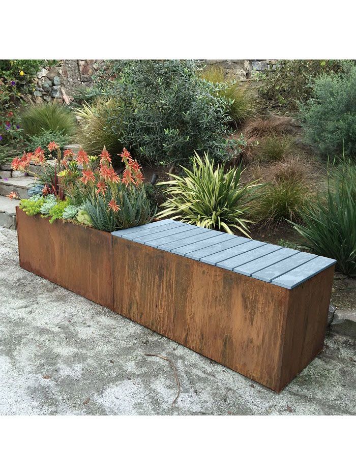 Create a Charming Garden Planter Bench for Your Outdoor Oasis