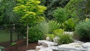 landscaping with large rocks